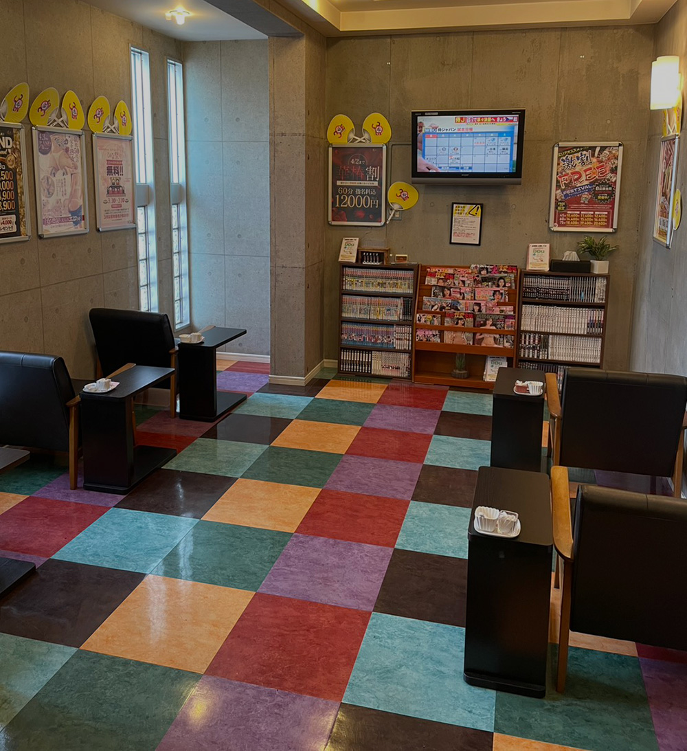 華椿の店内写真